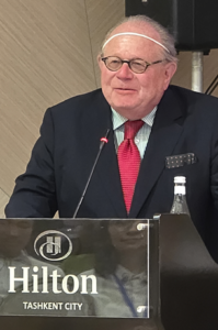 Tashkent. Honorary professorship awarded to Prof Dr Dr Dirk Dressler